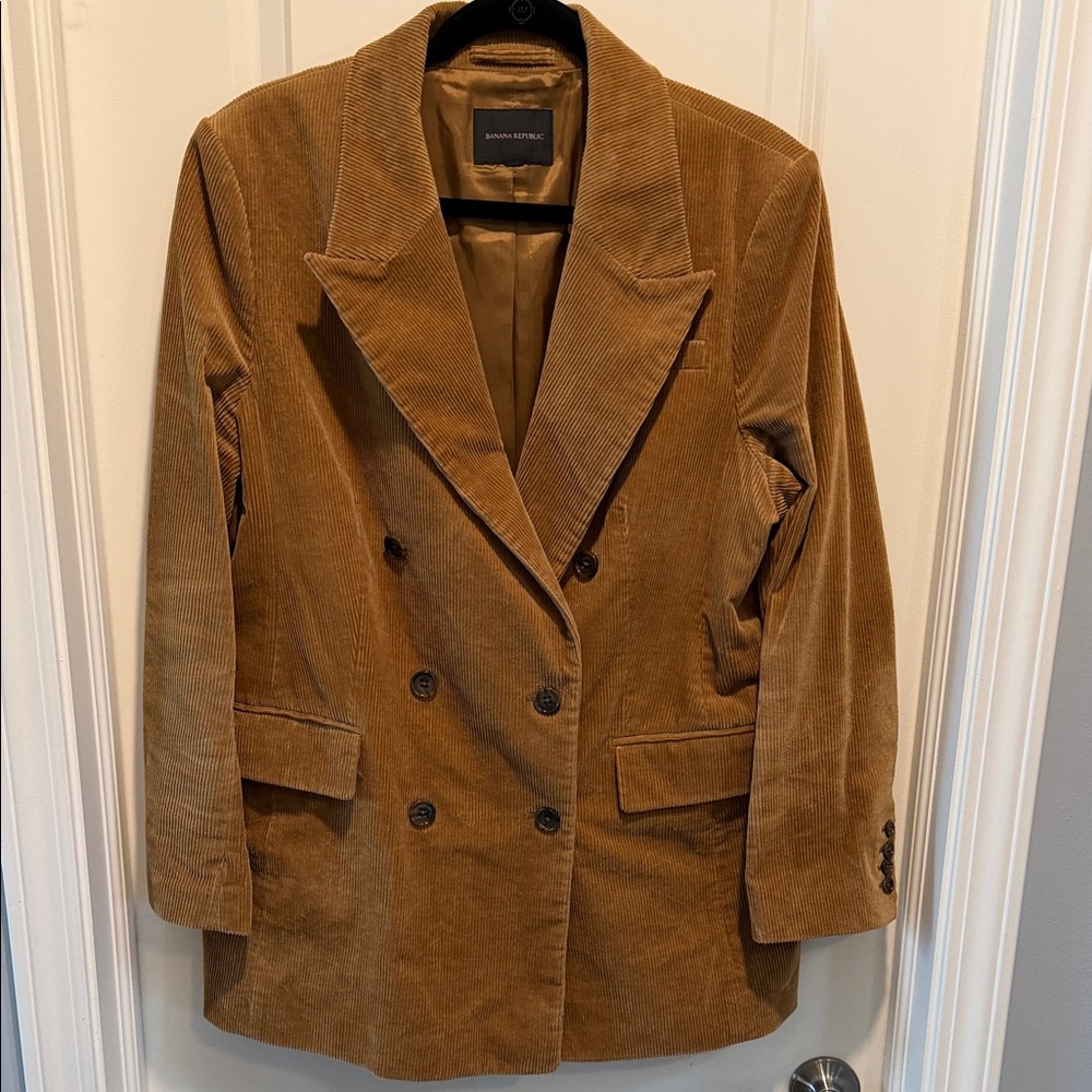 J. Crew Brown Corduroy Blazer